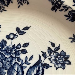 ①ニッコー　ブルーカーネーション　直径約27㎝　昭和レトロの画像