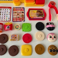 アンパンマン　ハンバーガ屋さん　　おまけ付きの画像