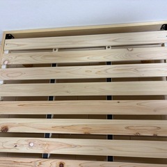 【美品】アイリスオーヤマ　すのこベッドの画像