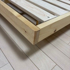 【美品】アイリスオーヤマ　すのこベッドの画像