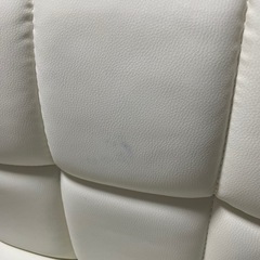 カウンターチェア　ホワイトの画像