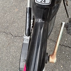 子供用　自転車24インチの画像
