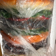 ハンバーガーオブジェ&イスの画像