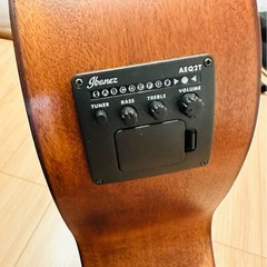 Ibanez PN12MHE OPN (Open Pore Natural)  エレアコ　ニューヨーカータイプ の画像