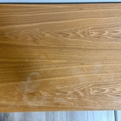 【LOWYA】【幅100】折りたたみテーブル   収納付き 天然木使用の画像