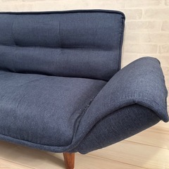 ネイビー　ソファの画像