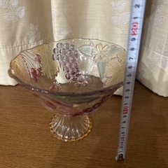 SOGAガラス　豪華　フルーツ盛り付け用？？　おしゃれ　可愛い　お皿　の画像