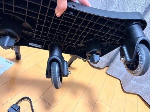 ママつれてって！静音　ベビーカーボード　ベビーカーステップ