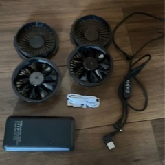 作業用服・ファン付(新品未使用)の画像