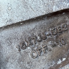 cv928 pcd139.7 6穴　15インチBFグッドリッチ
の画像