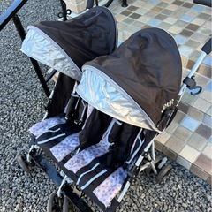 2人乗りベビーカーの画像