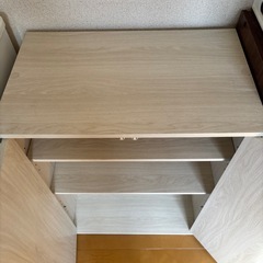 収納棚  3段 高さ調節可の画像