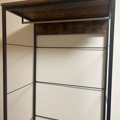 ニトリ　ハンガーラックセットの画像