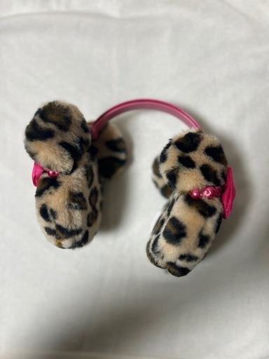 ヒョウ柄　イヤーマフ