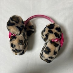 ヒョウ柄　イヤーマフの画像