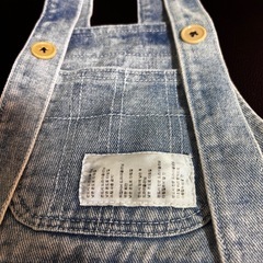 サロペット90cmの画像