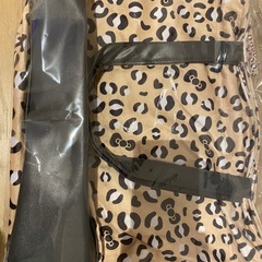 【お話中】新品　ヒョウ柄　キティちゃん　トートバッグの画像
