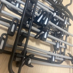 折りたたみ式多層衣類ハンガー4つセットの画像