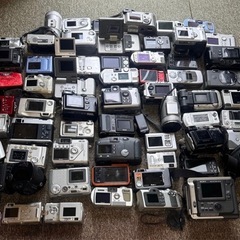 デジタルカメラ　SONY CANON NIKON 146台　ジャンク　まとめの画像
