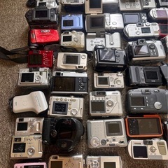 デジタルカメラ　SONY CANON NIKON 146台　ジャンク　まとめの画像