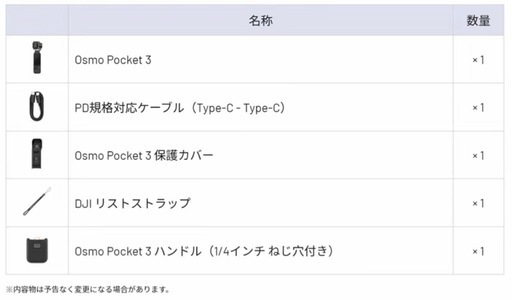 【新品未使用】DJI Osmo Pocket 3