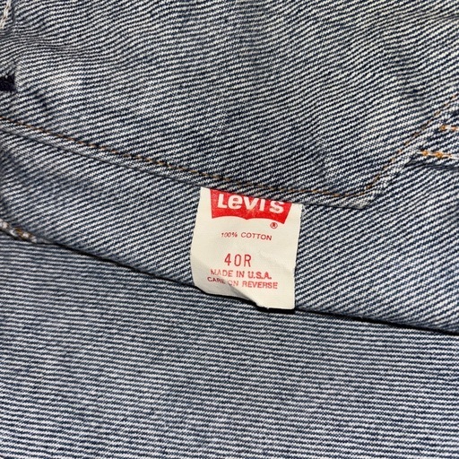 80s USA製Levi's70506 デニムジャケット　Lサイズ
