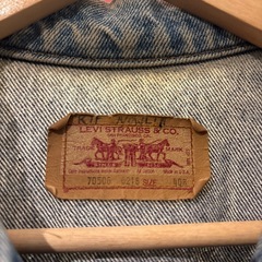 80s USA製Levi's70506 デニムジャケット　Lサイズの画像