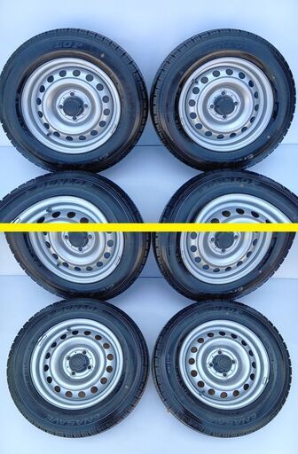 NV150 ADバン ファミリアバン ランサーバン用 【日産純正スチールホイール】J14×5J 4穴 センターキャップ付 【夏タイヤ】