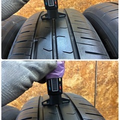 お話し中、195/65R15🌈2023年製サマータイヤ🌈TOYOナノエナジーJ64‼️人気のハイブリッド、ミニバンサイズ‼️🐿️の画像