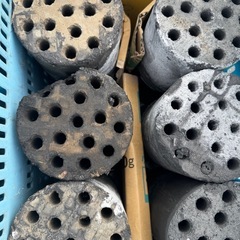 中古　練炭34個の画像