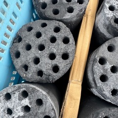 中古　練炭34個の画像