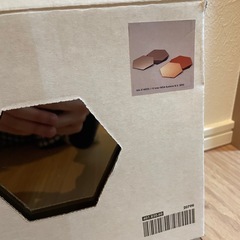 IKEA ミラー　鏡　未使用の画像