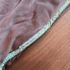 可愛いぬいぐるみ寝袋型ブランケットの画像