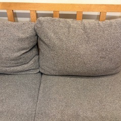 北欧　ソファ　無垢の画像