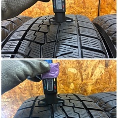 215/45R17🌈2022年製🌈ダンロップWM02🌈人気のバリ溝扁平スタッドレス‼️委の画像