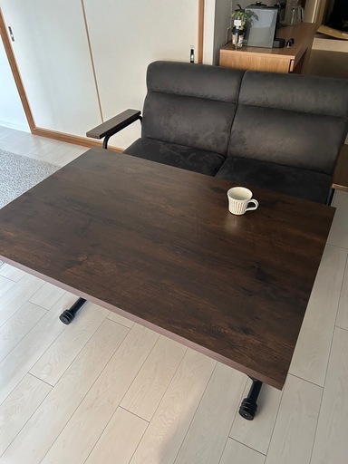 【値下げ！美品！】ソファ、机セット