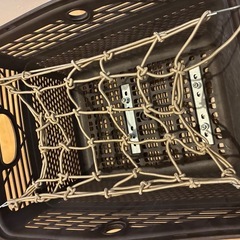 自転車の荷台カゴ網付きの画像