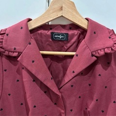 evelyn ワンピース　ハートドット柄の画像