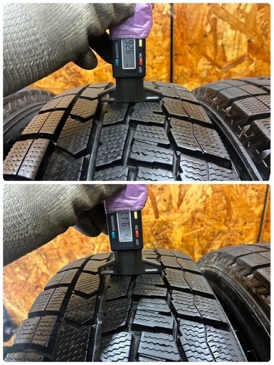 185/65R15?2025年製バリ溝スタッドレス‼️ダンロップWM02?アクア、ノート、シエンタ等‼️委