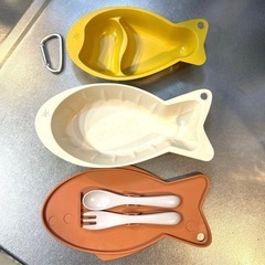 10mois OSAKANA PLATE SET (テラコッタ) 離乳食食器の画像