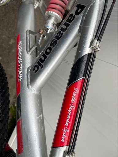 パナソニック フルサスマウンテンバイクギア付き 中古