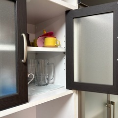 レンジボード　キッチンボード　食器棚の画像