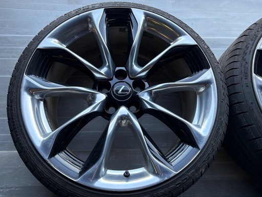 レクサス純正 LC500 21インチ純正アルミホイール 21×8.5J/9.5J+25 J数違い 4本 5H120PCD LEXUS純