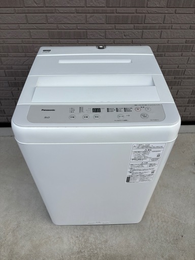 panasonic 2020年製  5kg 洗濯機 na-f50b14