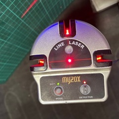 レーザー 墨出器 測帝王 マイゾックス myzox  中古 可動品の画像