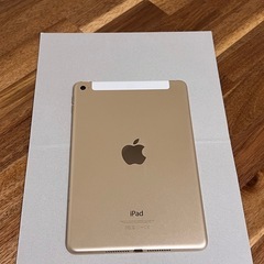 Apple iPad mini 4 ゴールド 本体　32GBの画像