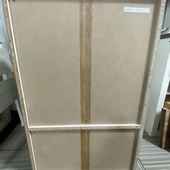 M871 ミニ食器棚・ガラス付きキャビネット  木目調デザイン 美品の画像