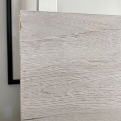 M857 NITORI 突っ張りラック カエサル 幅80㎝ ホワイトウオッシュ 廃盤品の画像