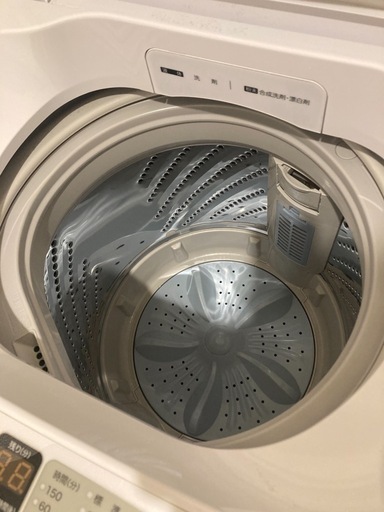 【美品】2021年式/洗濯機/4.5kg
