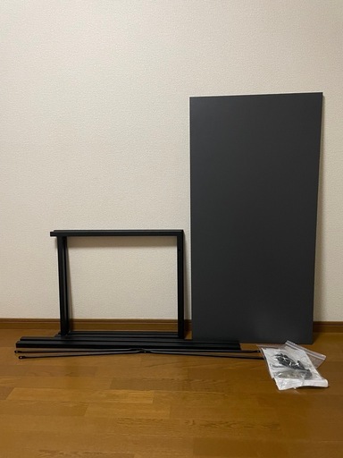 【美品】パソコンデスク 120cm モニターアーム取付可能